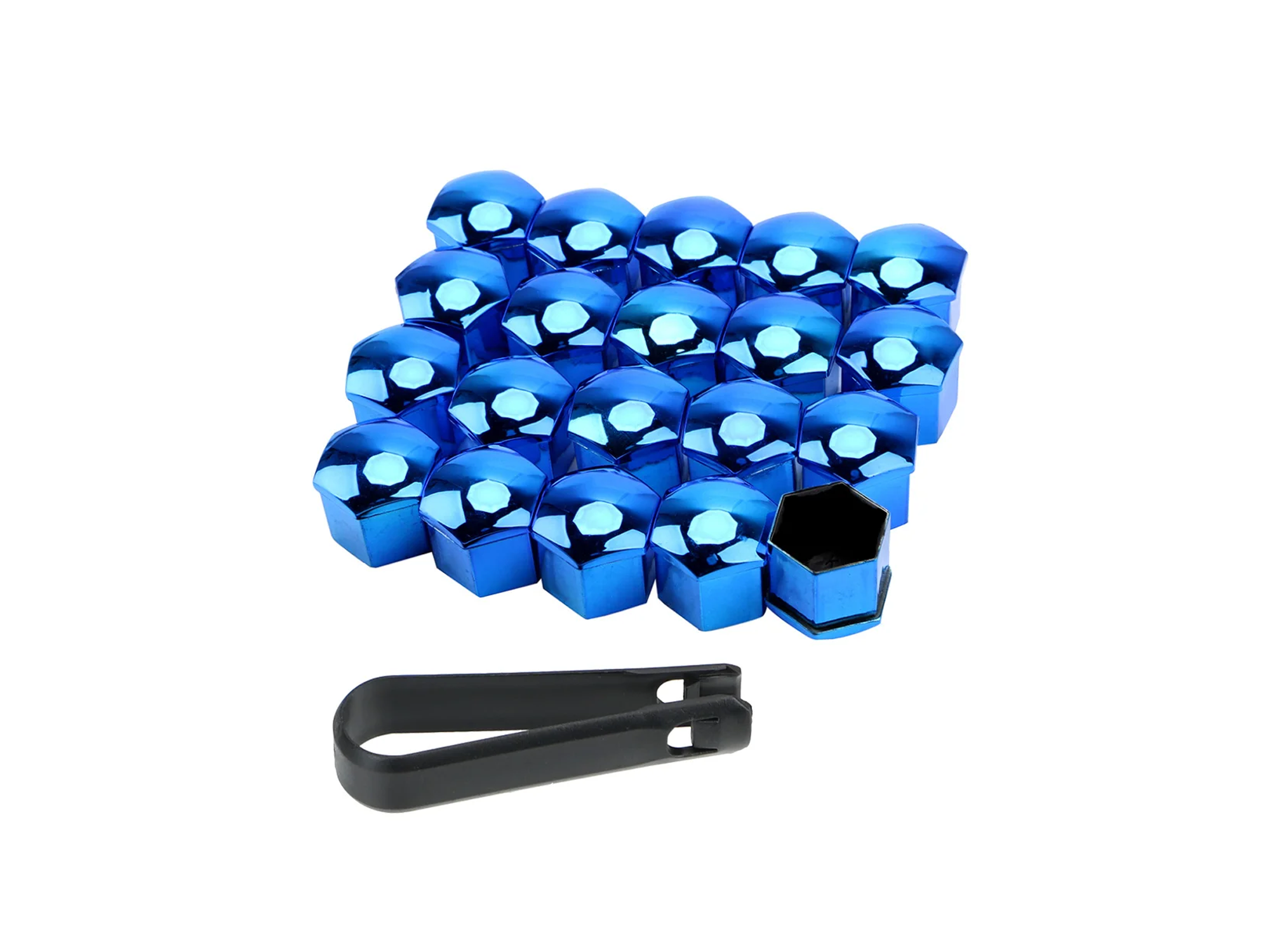 Felgen Abdeckung Blau NN Performance