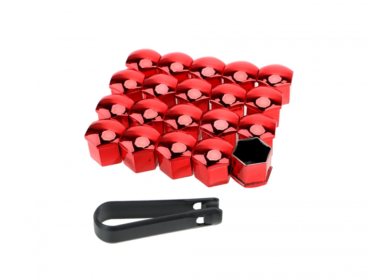 Felgen Abdeckung Rot NN Performance